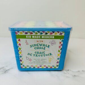 Kid Made Modern Neon Sidewalk Chalk 20 Pieces Ages 3+